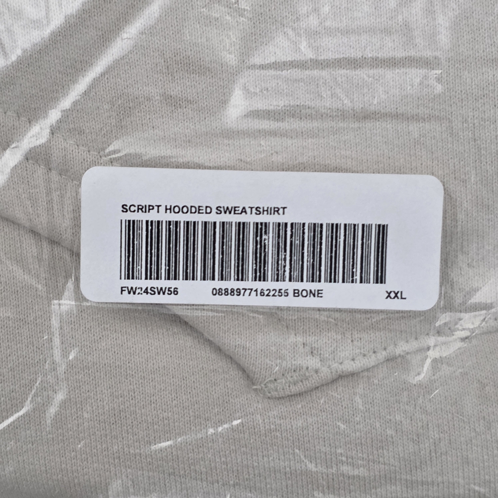 Supreme Script Bone Hoodie XXL - Picture 6 of 6